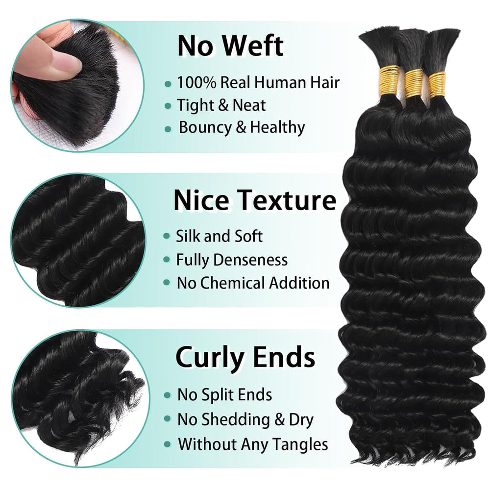 Loose Wave Bulk Hair