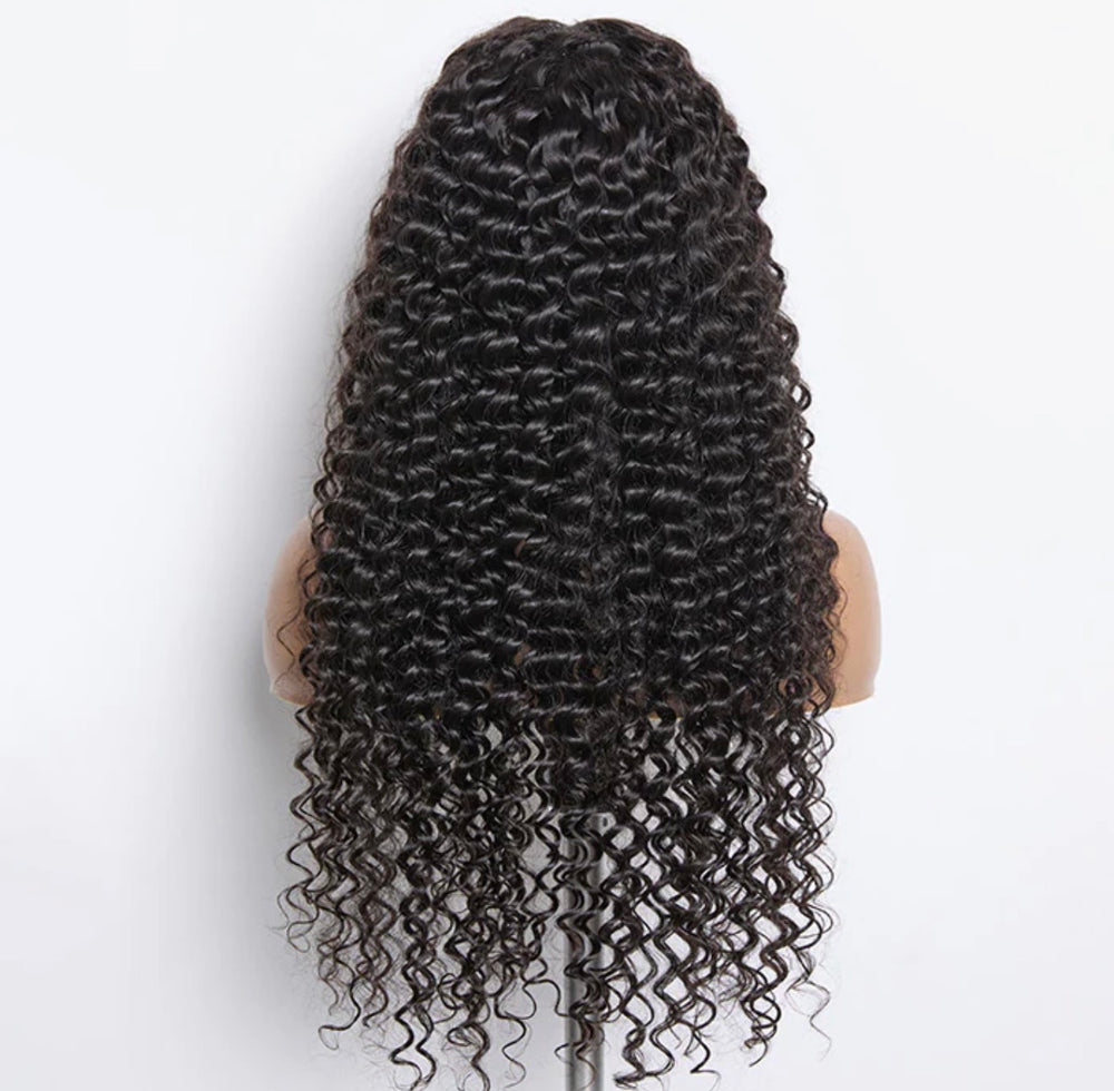 Deep Wave HD Lace Front Wig - 180% Density