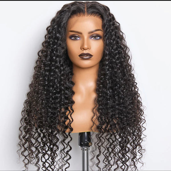Deep Wave HD Lace Front Wig - 180% Density