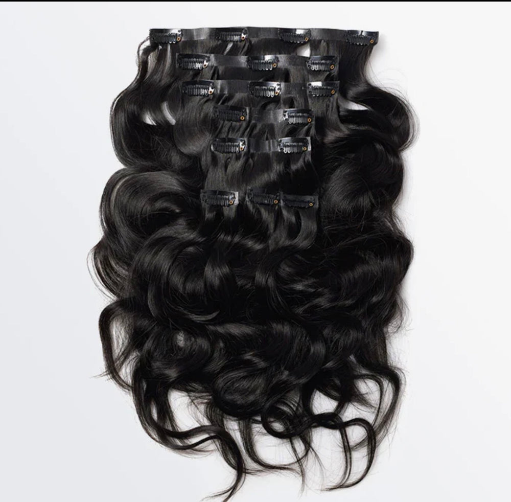 Straight Seamless Clip Ins